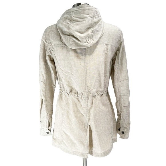 Eddie Bauer Fairhaven Linen Jacket Beige S - Picture 4 of 11